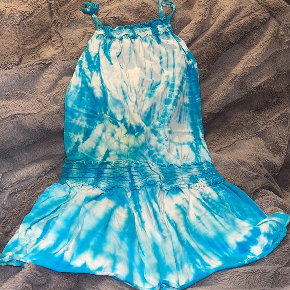 The children’s Place blue white dress size 10